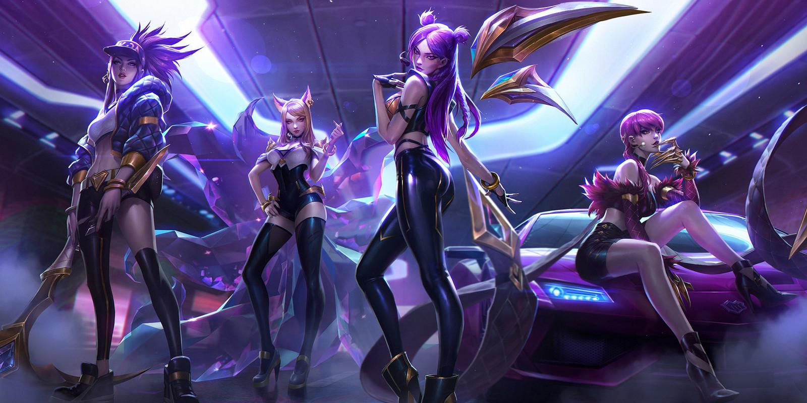 K-pop группа из League of Legends K/DA возвращается